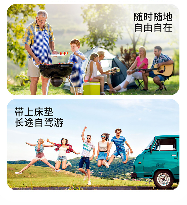 Car Inflatable Bed for Avatr 07/12 SUV Trunk Mattress