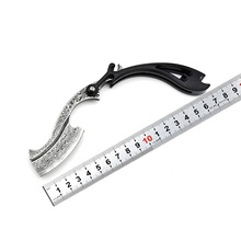 外贸爆款大马士剃刀野营锋利折刀精品收藏小刀G10柄高硬度户外刀