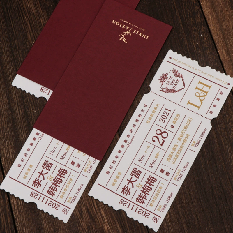 Свадебные приглашения, нишевые свадебные креативные свадебные приглашения, свадебные билеты с видом на самолете, приглашения