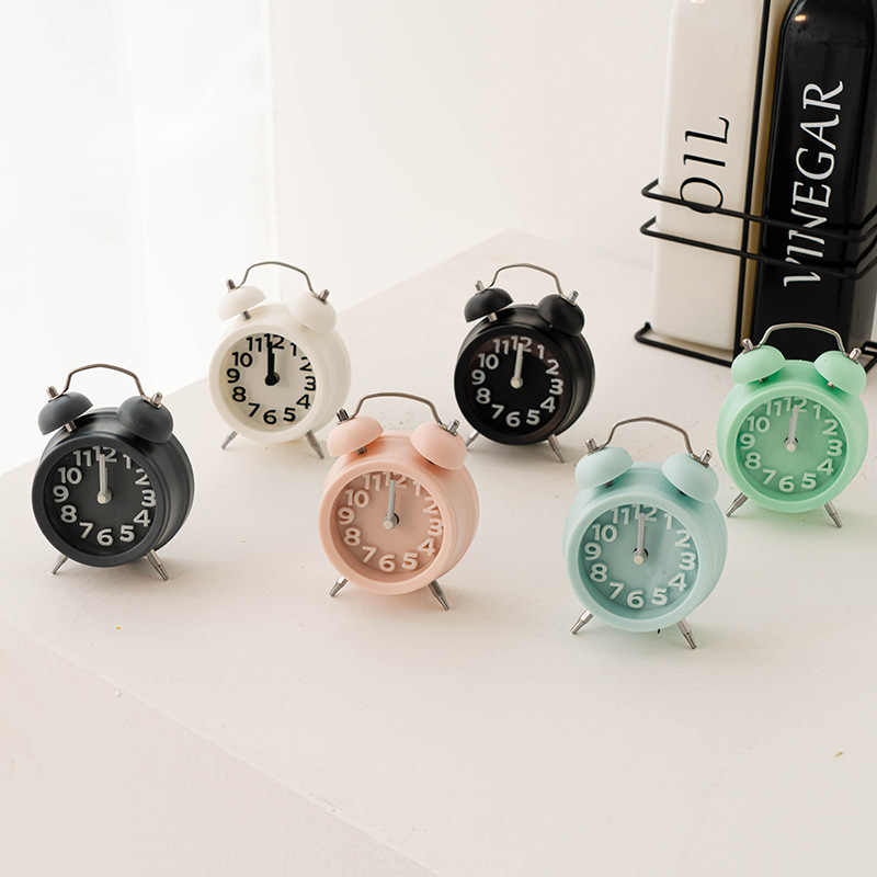 Fábrica directa creativa mini moda electrónica pequeño despertador estudiante personalidad regalo papelería Reloj portátil al por mayor