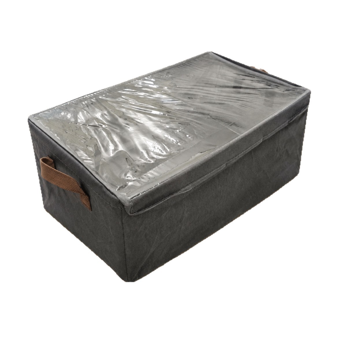 Caja de almacenamiento de marco de acero para ropa Caja de almacenamiento tipo cajón plegable Caja de almacenamiento de pantalones Caja de almacenamiento de ropa