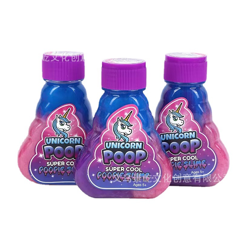 Arco Iris unicornio color arena gel falso agua limo Delgado DIY bajo boro nasal cristal barro truco