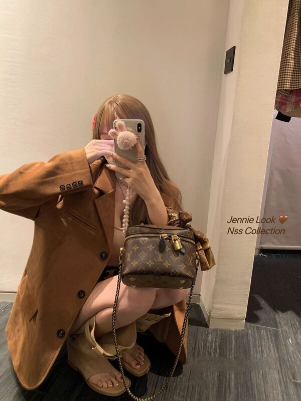 美拉德复古通勤西装外套女秋季感气质中长款休闲宽松西服上衣|undefined