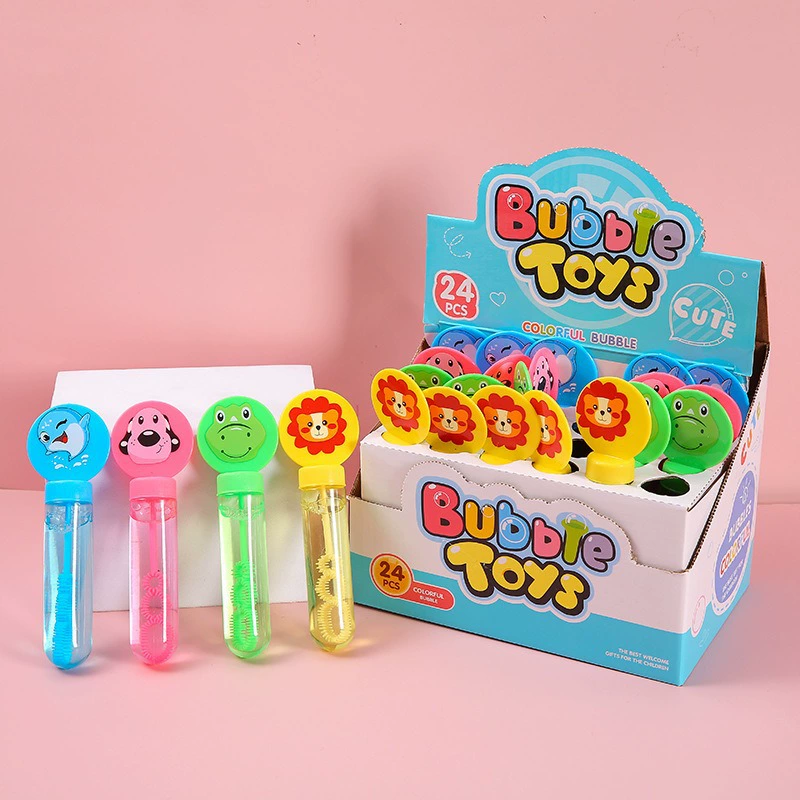Мыльные пузыри, мультяшная ручная мини-игрушка, 24 упаковки