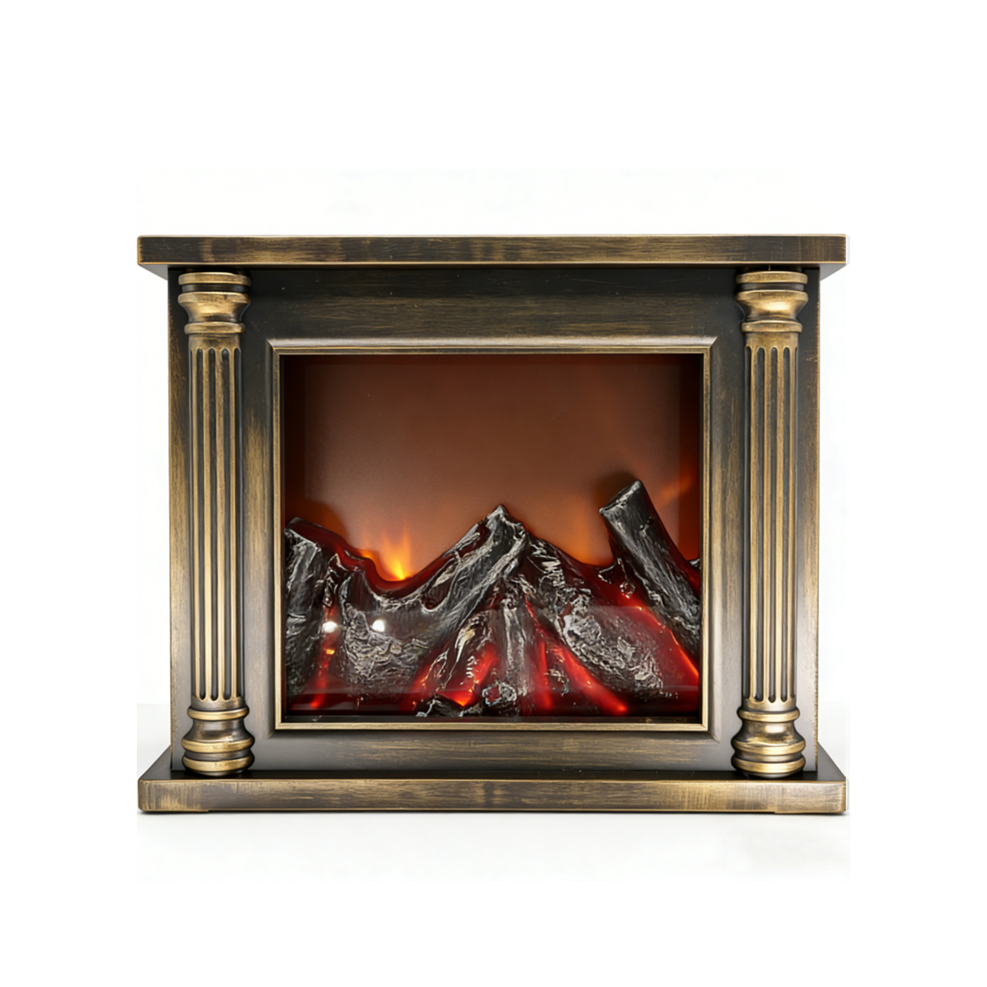 Lámpara LED de simulación decoración de lámpara nocturna decoración del hogar decoración nórdica retro decoración creativa atmósfera decoración de la chimenea