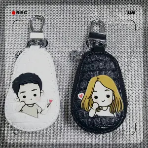 (사랑 남동생) 흰색 (사랑 여동생) 검은 조롱박