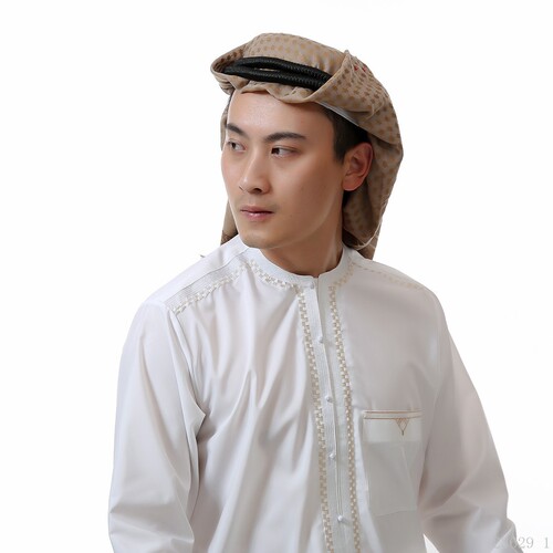 Headscarf for Muslim Men, Saudi Arabian Headscarf, Dubai, UAE Tourist Scarf, Headband, Dropshipping