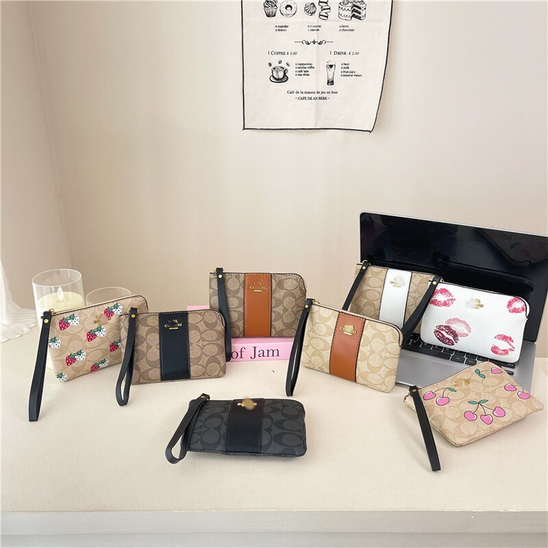 Cross-Border Classic Printed Small Clutch Wallet, New Retro Trendy Versatile Phone Bag, Simple Portable Small Square Bag for Women Cross-Border Classic Printed Small Clutch Wallet, New Retro Trendy Versatile Phone Bag, Simple Portable Small Square Bag for Women