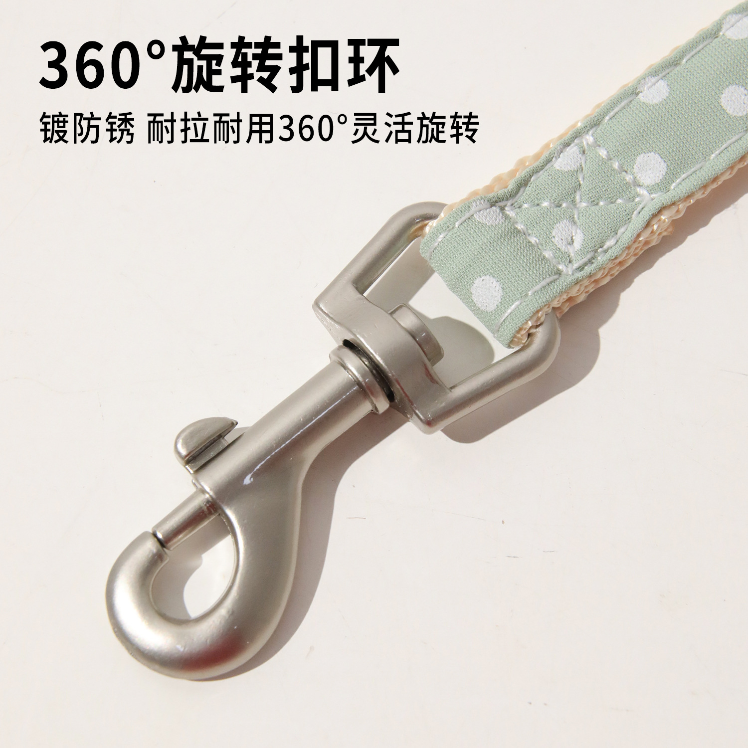 Cuerda de tracción para gatos para evitar que se libere, lazo de lunares de verano, correa para el pecho en forma de trabajo para gatos, correa para caminar para gatos