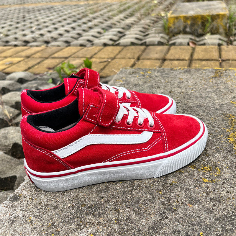 VS zapatos de lona para niños zapatos casuales de baja altura zapatos de skate para niños velcro zapatos deportivos para niños mayores zapatos de skate para niñas otoño