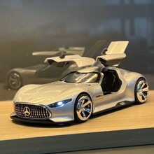 仿真奔驰AMG Vision GT豪华合金跑车模型成品收藏摆件儿童玩具车