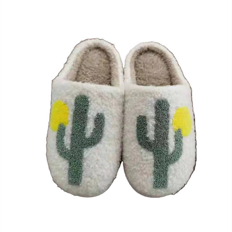 Unisex Casual Cartoon Round Toe Cotton Shoes display picture 3