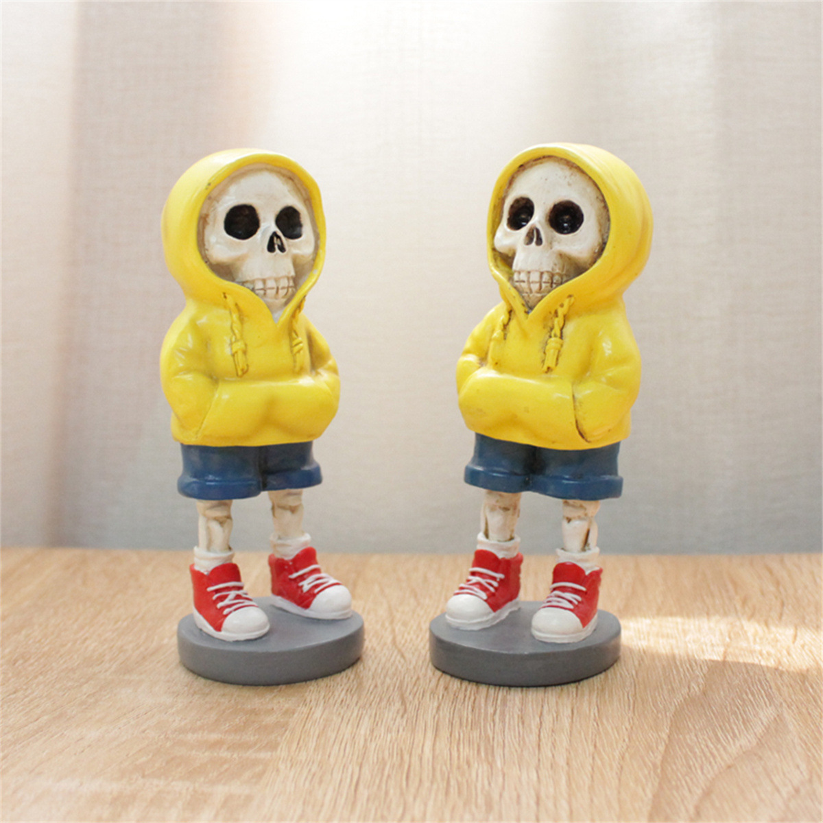 Halloween Atmosphere Decorations Horror Skull Ornaments Courtyard Venue Decoration Ghost Festival Holiday Gifts Resin