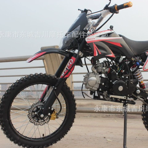 Внедорожный кроссовый мотоцикл 125cc, воздушное охлаждение, 4-тактный, 80 км/ч, дисковые тормоза