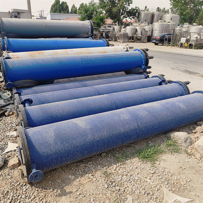 销售二手石墨冷凝器 列管式冷凝设备 150平方冷却设备