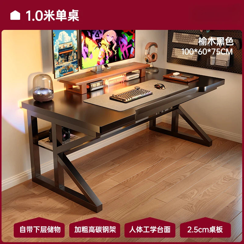 Mesa de computadora de escritorio y silla de juego de un juego de dormitorio mesa de juego de mesa de escritorio para estudiantes escritorio de escritorio para adultos