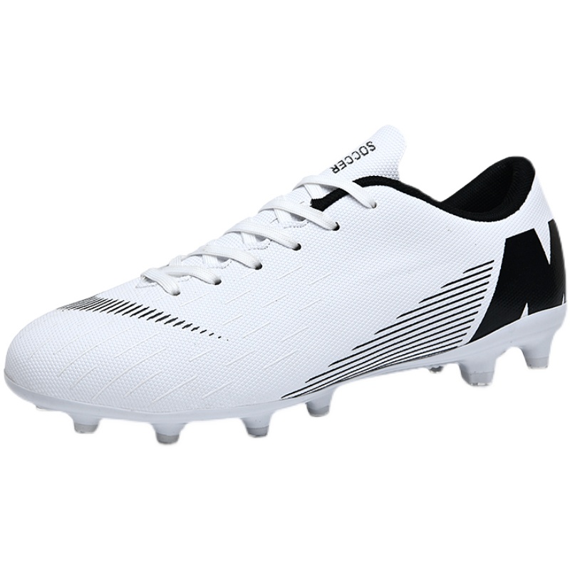 Zapatos de fútbol para hombres y mujeres clavos de entrenamiento para adultos césped artificial ag clavos zapatos de fútbol para niños