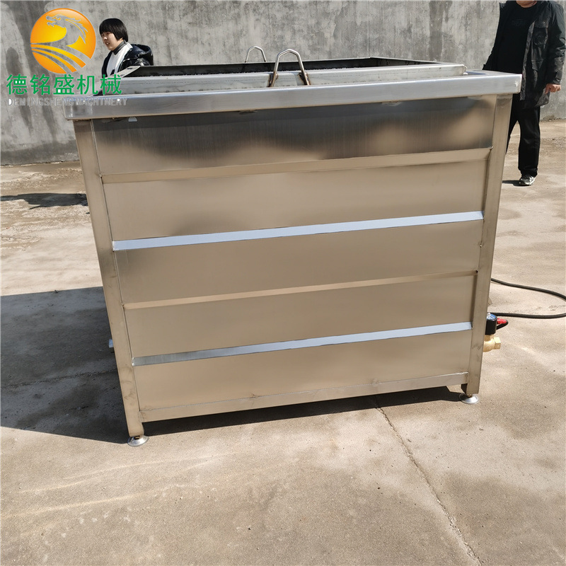 底部采用蒸汽管道加热方形煮锅 牛蹄牛肉煮锅 鸭子鸭头鸭脖卤煮锅