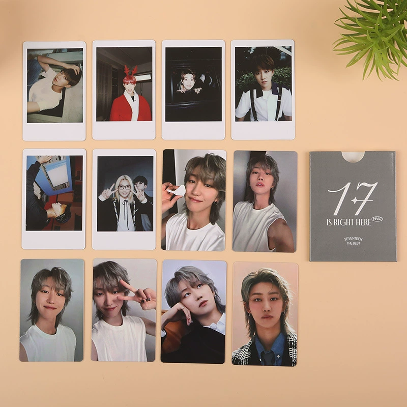Корейская группа 17 SEVENTEEN новая специальная маленькая карта