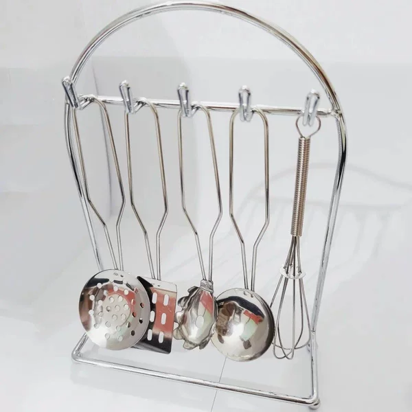 Children's Mini Kitchen Simulation Toys Play House Stainless Steel Material Wholesale Kitchenware Set Simulation Kitchenware