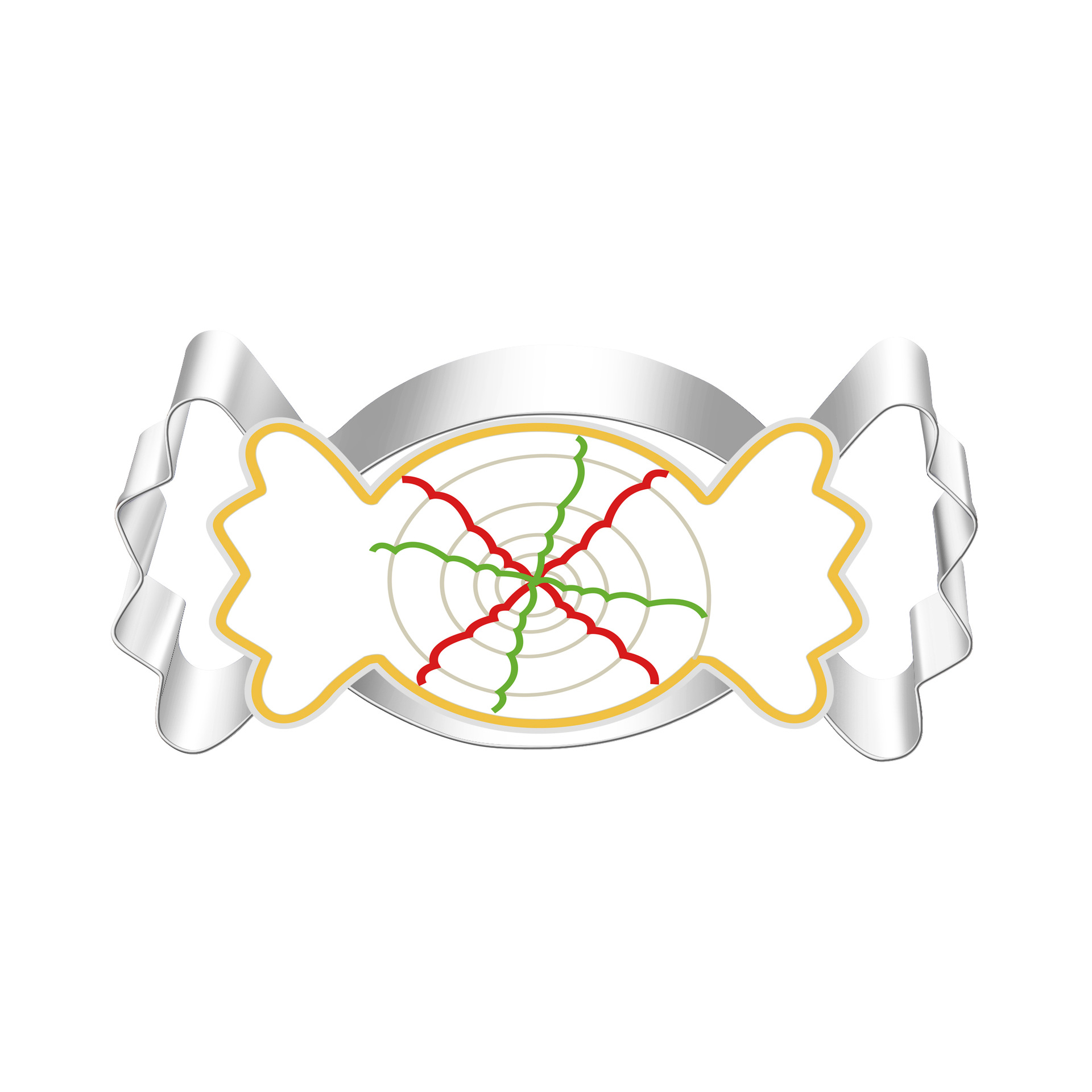 Acero inoxidable molde de galletas de Navidad árbol de Navidad Santa Claus copo de nieve alce Amazon Fuente de la fábrica de comercio exterior