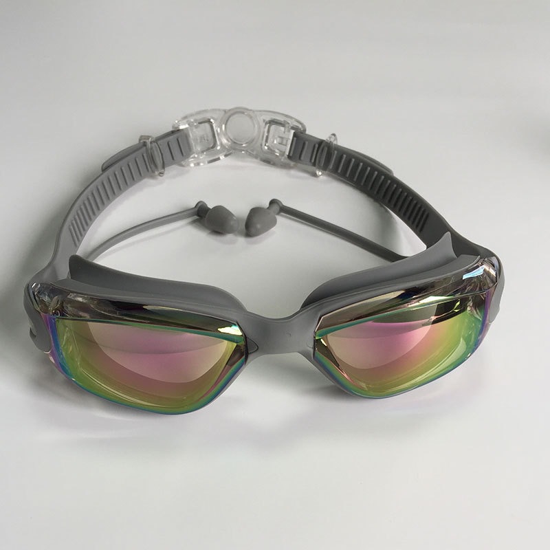 Juego de Gafas de Natación Galvánicas para Adultos de PC Antivaho e Impermeable para Natación