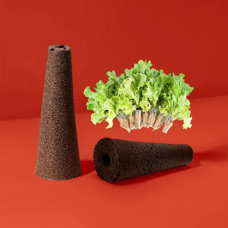 育苗基质块种子启动器生物碳棉泥炭块AeroGarden用iDoo水培种植棉