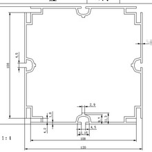 特装展会搭建方柱铝料60八面10分12槽 12分八槽 八分四槽八边卡布