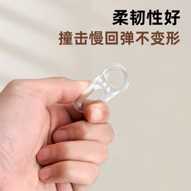 穴を開けないドアノブ衝突防止保護カバー家庭用ドア緩衝静音ドアブロック後の壁面衝突防止ドアカード|undefined