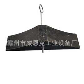 条纹防滑轨道橡胶止轮块 车辆段列车停放器材