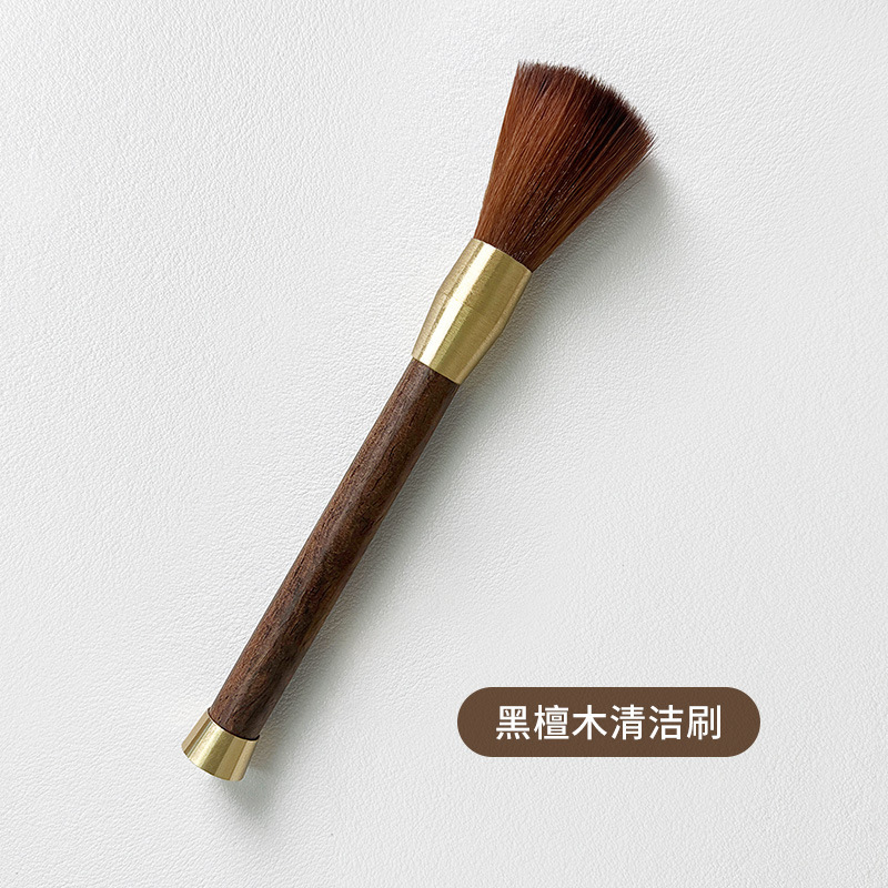 咖啡粉刷咖啡机小毛刷实木柄软毛手摇磨豆机清洁毛刷子缝隙清洁刷|undefined