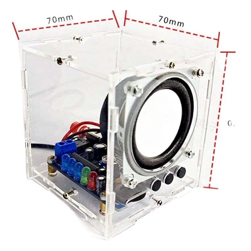 Набор для самостоятельной сборки Bluetooth-аудиоусилителя для мобильного телефона, плата усилителя звука, обучение производству TJ-56-527A