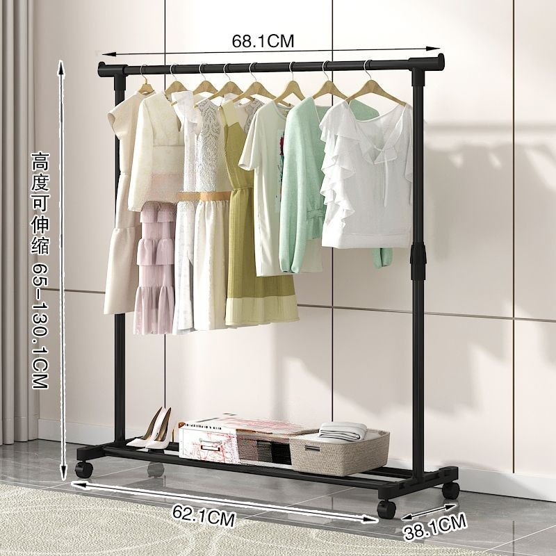 새로운 텔레스코픽 68 길이(높이 조절 가능) + 휠