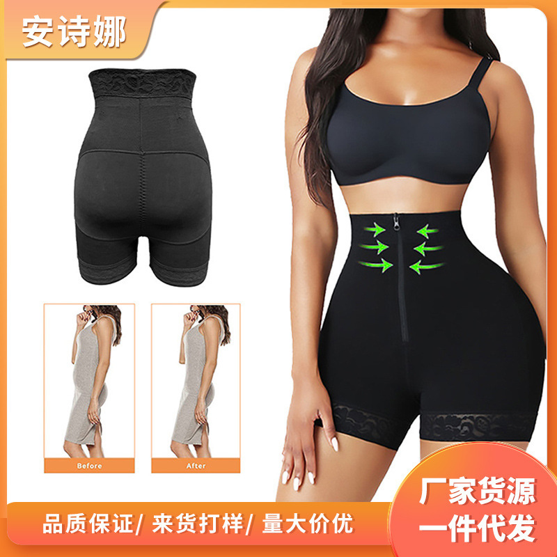 Shein's Best-Selling Cross-Border Shapewear High-Waisted Belly-Control Corset Body-Shaping Strong Tight-Fitting Butt-Enhancing Bodysuit One-Piece