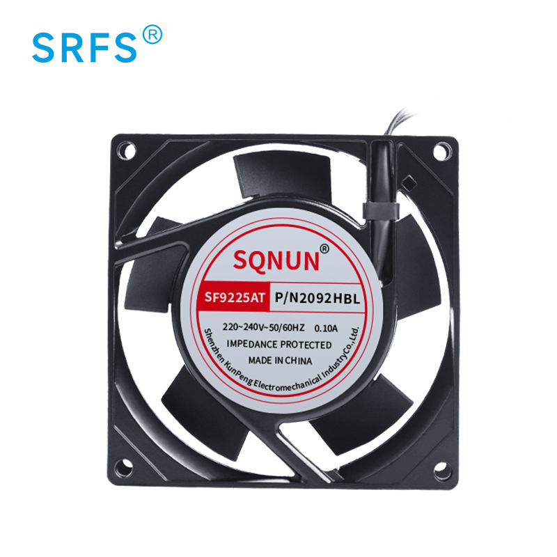 9025 9225 220V SF9225AT 2092HSL 9CM Silent Cabinet Chassis Cooling Fan