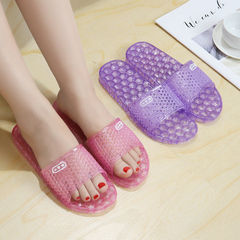 Flip-flops Shower Crystal Cooling Women's New Summer Home Anti-slip Indoor Soft Bathroom Cooling Student Dorm Sparkling Amazon