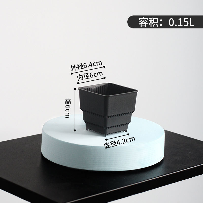 美撒大口径プラスチックコントロール根多肉植木鉢肉盆栽盛り合わせ専用大サイズ通気植木鉢トレー付き|undefined