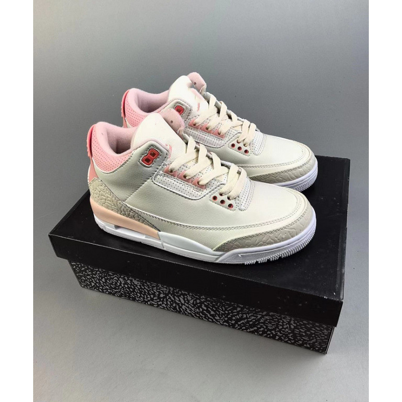 Putian AJ3 Basketball Shoes Pure Original Black Samurai Hiroshi Fujiwara Men's Shoes White Cement Casual Aj3 Women's Shoes Air Cushion Sports