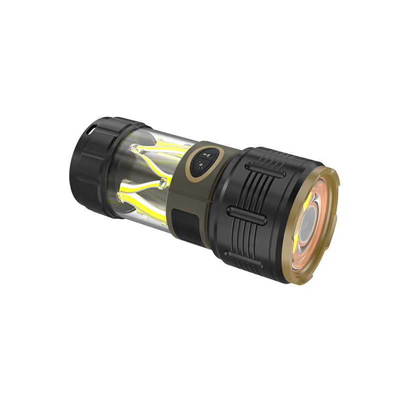 Lintera de alambre de tungsteno transfronteriza al aire libre ambiente portátil lámpara de camping luz de iluminación de patio transparente inteligente