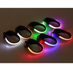 新しい発光靴クリップ、フラッシュ靴クリップ、夜間ランニングおよびサイクリング用品、アウトドアスポーツ警告灯、アクセサリー工場卸売