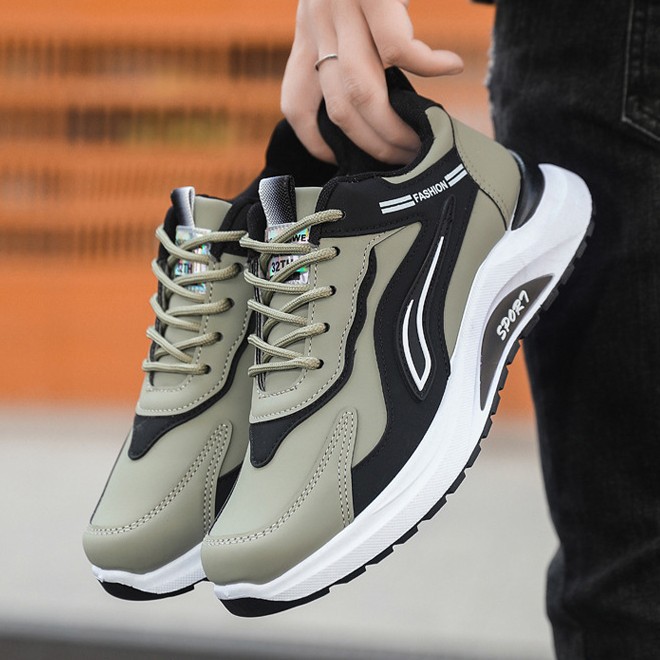 Tenis Casuales con Suela Suave para Hombre, Malla y PVC, Transpirable y Antideslizante, para Deportes image 4