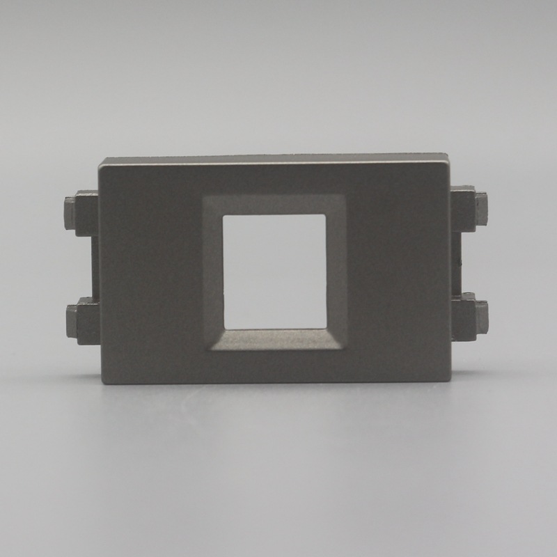 128型地插座模块 安普型网络模块框架 电话 电脑网络模块安装支架