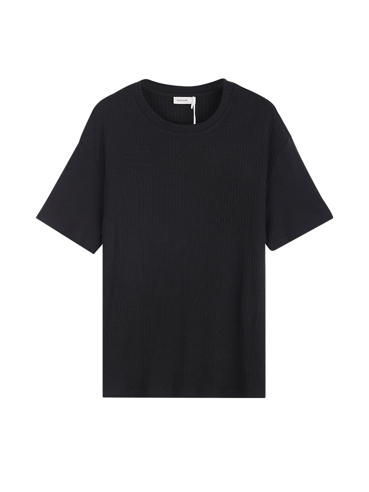 Camiseta de seda de hielo, camiseta de secado rápido de manga corta, camiseta de media manga, chaqueta de hombre, verano, secado rápido y transpirable.