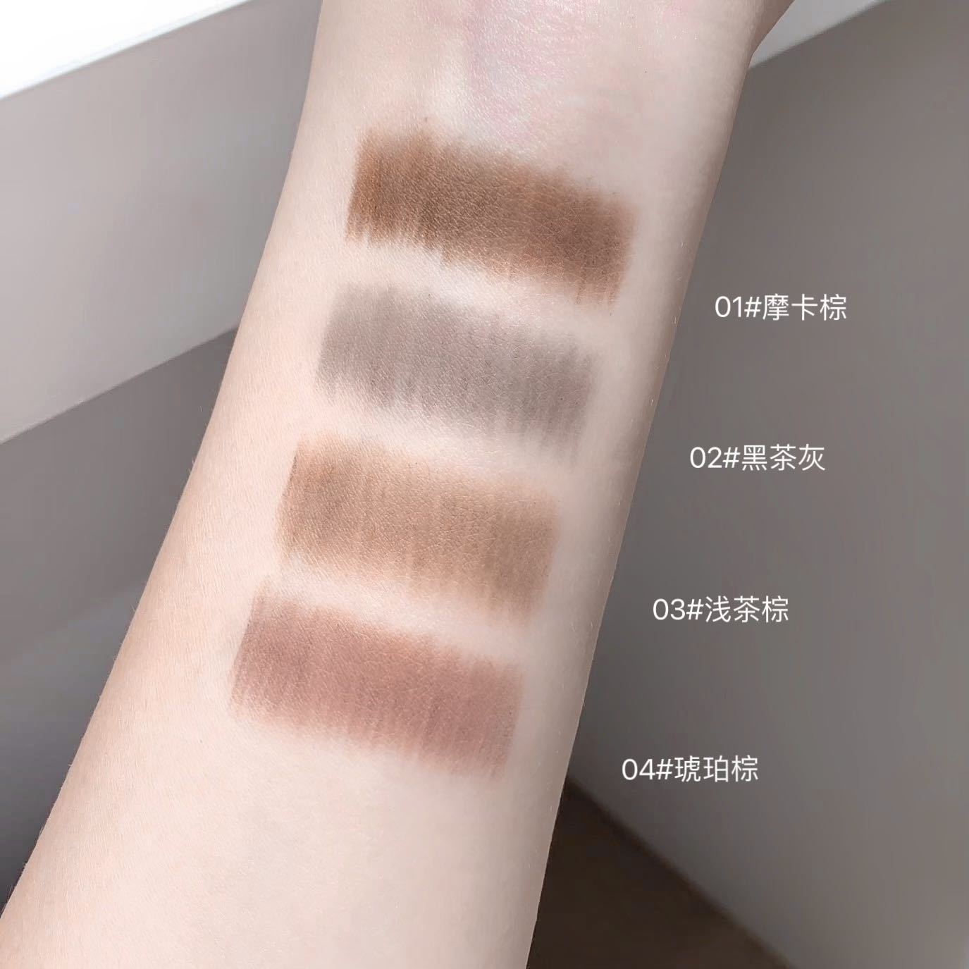 Kakashow lápiz de cejas de doble cabeza, cejas ligeras coreanas, raíces de cejas salvajes, raíces de cejas claras, impermeables, maquillaje especial para maquilladores image 5