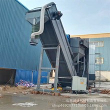 临河市固定式集装箱卸车机水泥石膏粉卸灰机
