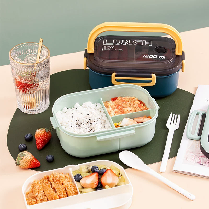 Морандi деление лёгкие шапки Boxy микроволновая печь японский портативный пластиковый бокс студенческий ланч-бокс оптом