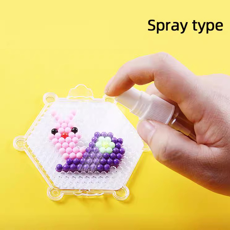 La niebla del agua perlas mágicas agua perlas pegajosas perlas solubles en agua hecho a mano DIY juguetes educativos para niños perlas mágicas agua niebla perlas rompecabezas