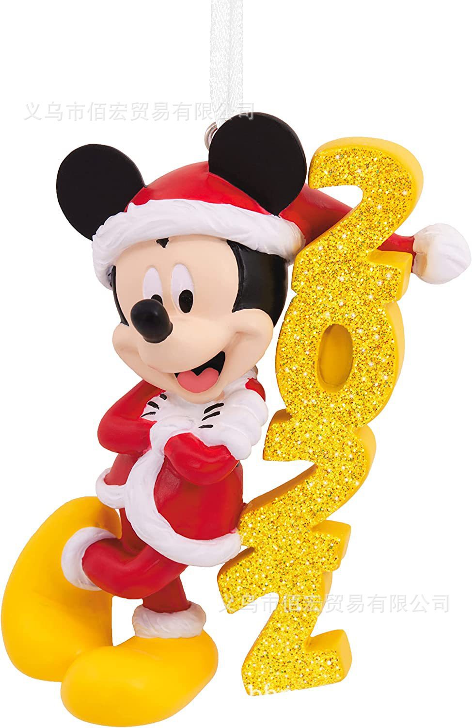 2022 nuevos productos Mickey Mouse serie de decoraciones navideñas mochilas de automóviles colgantes de árbol de Navidad regalos de decoración para el hogar