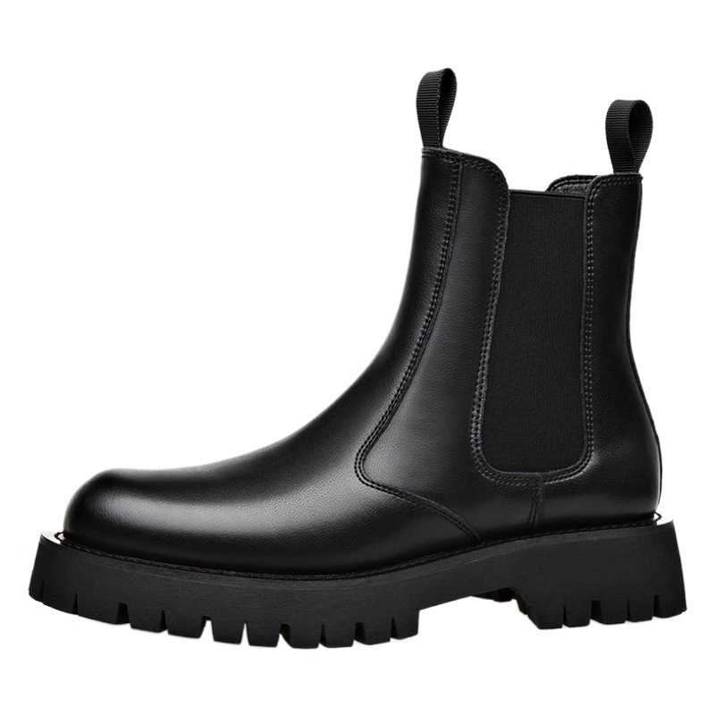 Зимние новые мужские кожаные сапоги Martin