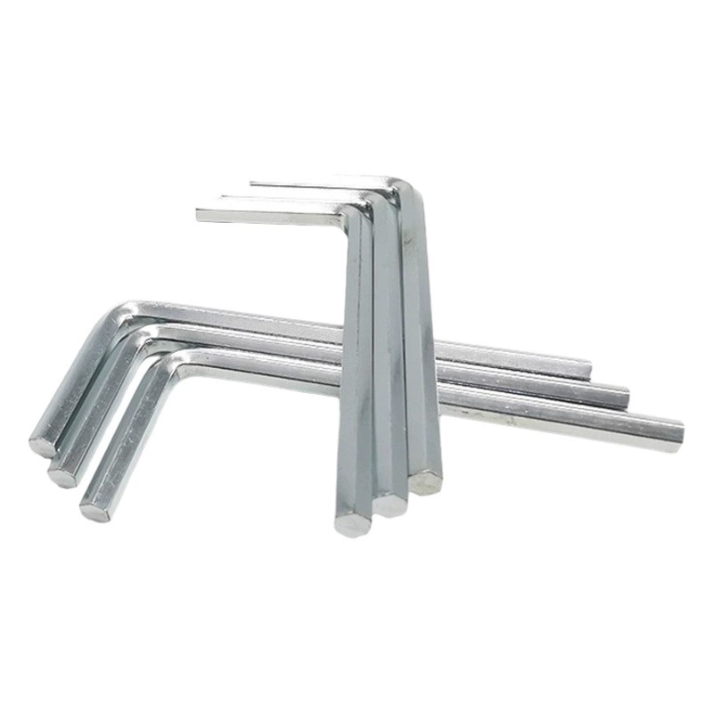 Заводской шестигранный ключ метрический дюймовый шестигранный ключ плоский ключ 7 слов шестигранный никелированный оцинкованный оптом